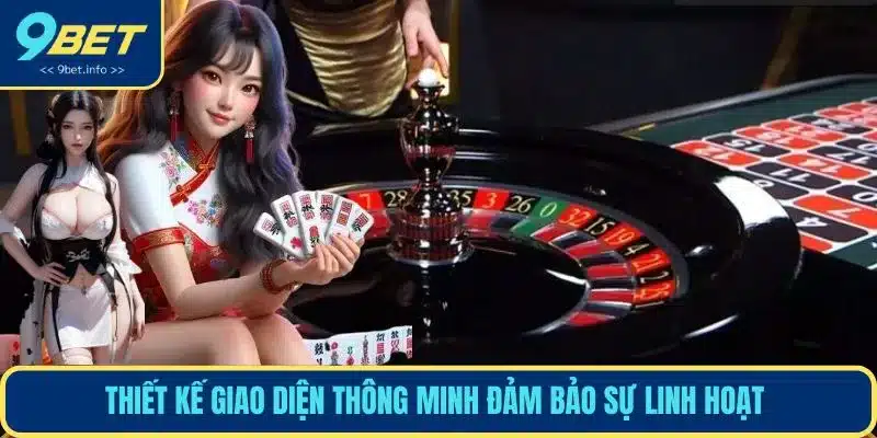 Thiết kế giao diện thông minh đảm bảo sự linh hoạt 